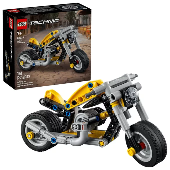 LEGO Technic 42225 Sárga motorkerékpár