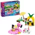 LEGO Friends 42658 Medencés buli flamingóval és egyszarvúval