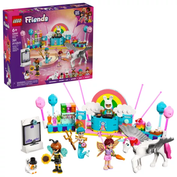 LEGO Friends 42661 Jelmezes buli egyszarvúval és tündérrel
