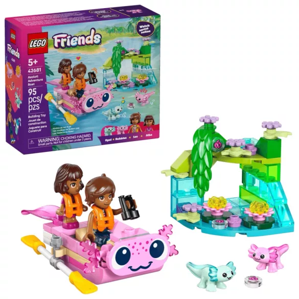 LEGO Friends 42681 Kalandok az axolotlhajón