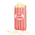 Popcornos papírtasak szett - 8 db-os (30 x 13 x 8 cm)
