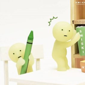 Smiski - Living Kollekció (meglepetés figura)