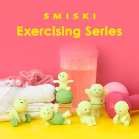   Smiski Tornázó figurák - Exercise Széria (meglepetés figura)