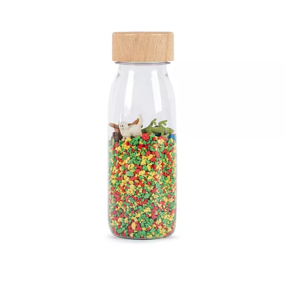 Petit Boum szenzoros játék - Spy Bottle - Háziállatok
