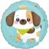 Kawaii kiskutya fólia lufi - 45 cm