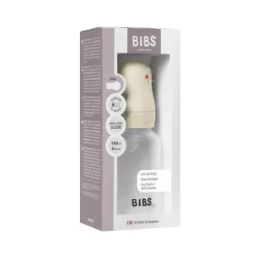   BIBS cumisüvegszett Krémfehér 150 ml - szilikon cumifejjel