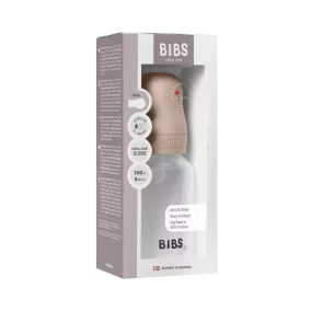   BIBS cumisüvegszett Púderrózsaszín 150 ml - szilikon cumifejjel