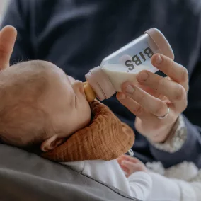 BIBS cumisüveg szett 110 ml púderrózsaszín