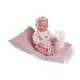 Antonio Juan Mia valósághű pelenkázós baba párnával - 42 cm