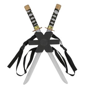 Nindzsa kard szett tartóval - 2 db