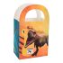 T-rex party táskák 4 db (15,5 × 13 × 8 cm)