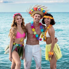 Aloha hawaii virágfüzér - többszínű