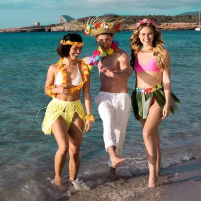 Aloha hawaii virágfüzér - többszínű