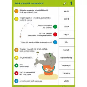 LOGICO Piccolo – Anyanyelv: Szinonimák, ellentétek