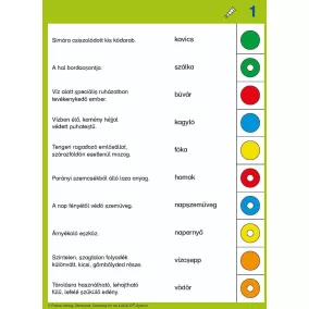 LOGICO Piccolo – Anyanyelv: Szinonimák, ellentétek