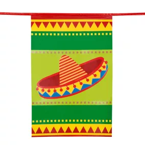   Fiesta zászlófüzér (35 x 23 -5 cm) (10 m) - Mexikói party