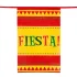 Fiesta zászlófüzér (35 x 23 -5 cm) (10 m) - Mexikói party