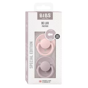 BIBS De Lux 2-es szett - Hamvas lila/Hanga
