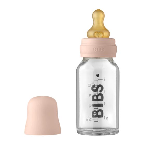 BIBS cumisüveg szett 110 ml púderrózsaszín