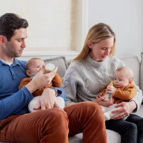 BIBS cumisüveg szett 225 ml krémfehér