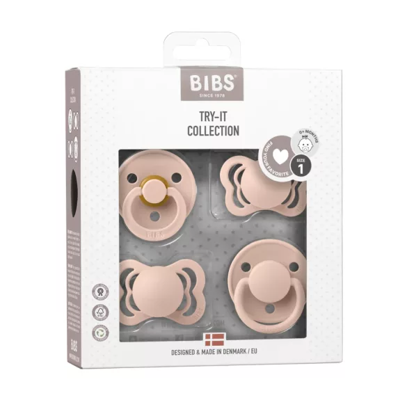 BIBS Try-it kollekció - púderrózsaszín