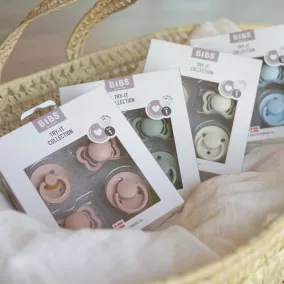 BIBS Try-it kollekció - pasztellkék