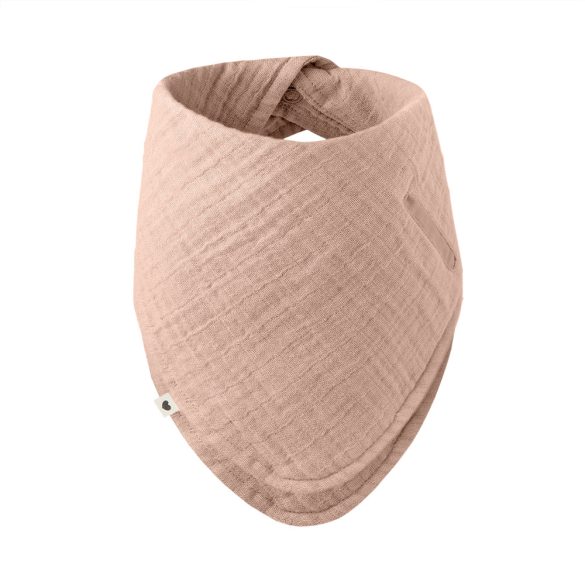 Bibs nyálkendő - Púderrózsaszín