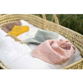 Bibs nyálkendő - Púderrózsaszín