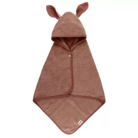 BIBS kapucnis törölköző - mackó
