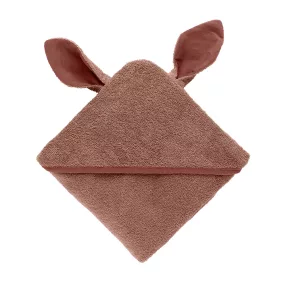 BIBS kapucnis törölköző - mackó