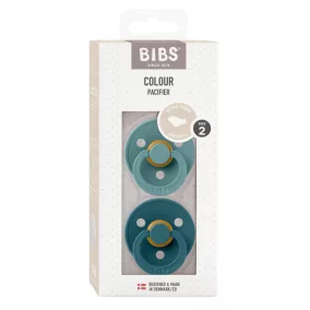 BIBS 2-es szett anatómiai cumifejjel - óceán/erdei tó