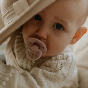 Frigg Rope Szilikon cumi - 2 db-os szett - Blush/Cream