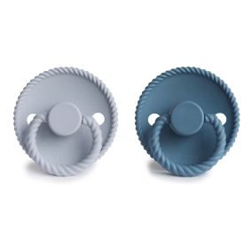   Frigg Rope Szilikon cumi - 2 db-os szett - Ocean View/Powder Blue