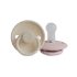 Frigg Rope Szilikon cumi - 2 db-os szett - 6-18 hó - Blush/Cream