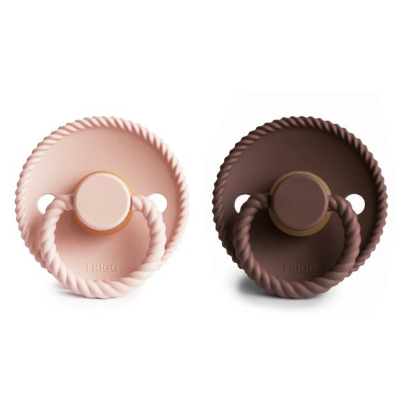 Frigg Rope Latex cumi - 2 db-os szett - 6-18 hó - Blush/Cocoa