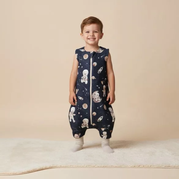 Babysteps tipegő hálózsák - Sötét űrmaci - S - TOG1