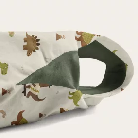   Babysteps pamut tipegő hálózsák - Dínó csapat - S - TOG1