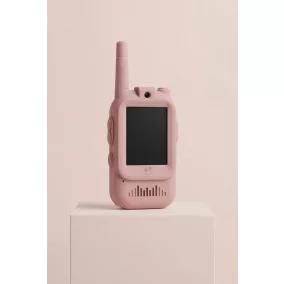 KidLupe videós Walkie Talkie - Rózsaszín & Barna