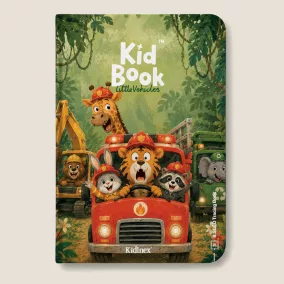 KidLupe Kidbook rajztábla - Little Vehicles