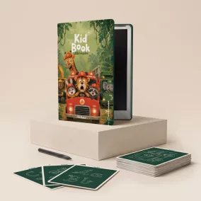 KidLupe Kidbook rajztábla - Little Vehicles