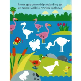Kedvenceink matricásfüzete - Flamingók