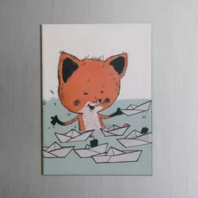   Pagony Art - Hűtőmágnes – Babaróka kistestvére (fürdős)