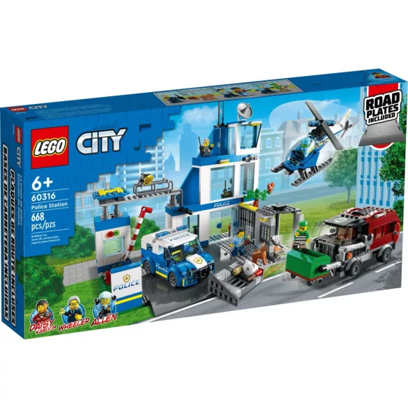 LEGO City Police 60316 Rendőrkapitányság