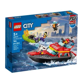 LEGO City Fire 60373 Tűzoltóhajó