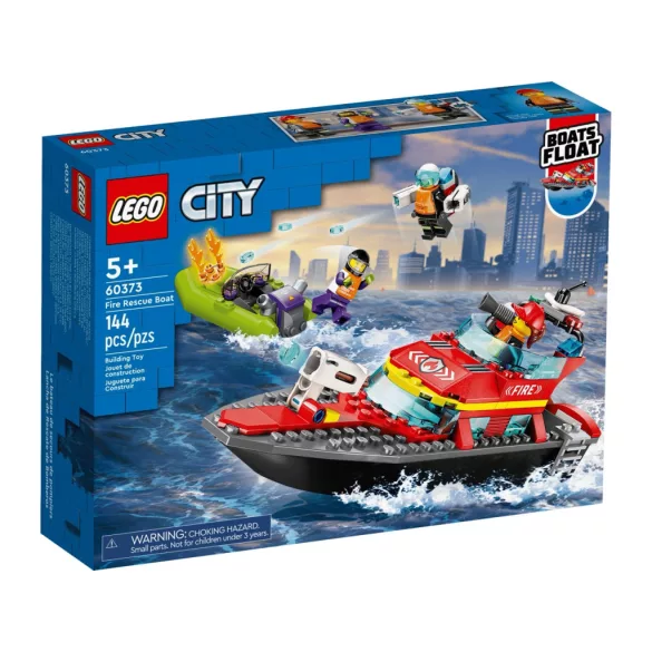 LEGO City Fire 60373 Tűzoltóhajó