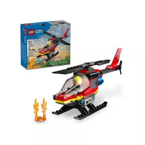 LEGO City Fire 60411 Tűzoltó mentőhelikopter