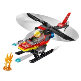 LEGO City Fire 60411 Tűzoltó mentőhelikopter