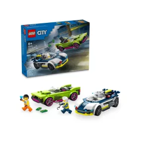LEGO City Police 60415 Rendőrautó és sportkocsi hajsza