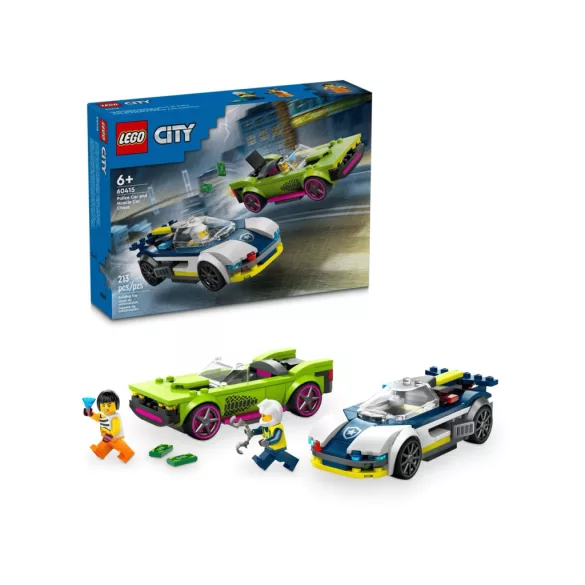 LEGO City Police 60415 Rendőrautó és sportkocsi hajsza