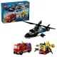 LEGO City Great Vehicles 60462 Helikopter, tűzoltóautó és tengeralattjáró egy csomagban